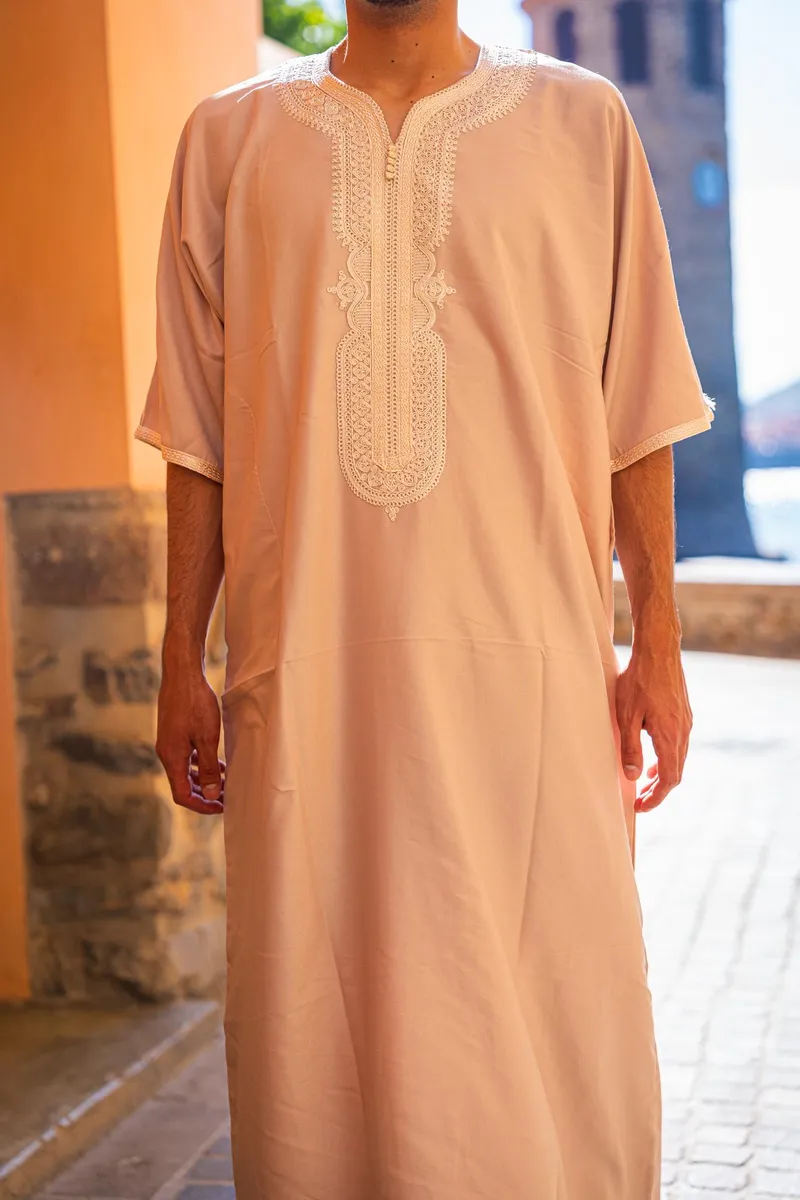 Gandoura Sable Doré - Vue 2