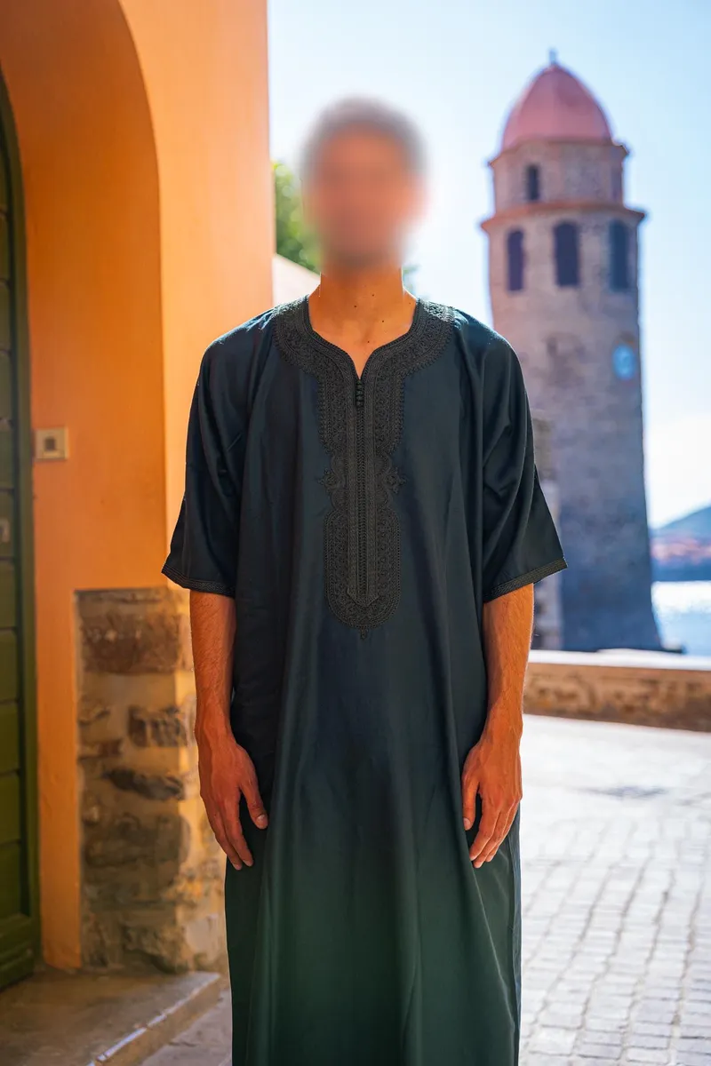 Gandoura Vert Émeraude